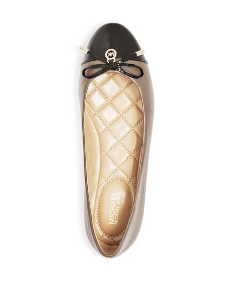 michael kors flats for women|michael kors genuine leather flats.